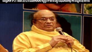Dr.C.Narayana Reddy Speech at Director V Madhusudana Rao Remembrance Day on 21st January 2012