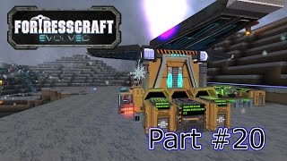 FortressCraft Evolved | Cargo Lift and Metal Alloy Research | #20