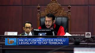 MK Putuskan Sistem Pemilu Legislatif Tetap Terbuka