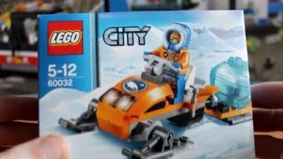 Обзор конструктора LEGO City Arctic Snowmobile 60032 (Арктический снегоход)