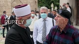 Bosnia and Herzegovina: Grand Mufti leads Eid al-Adha prayers in Sarajevo