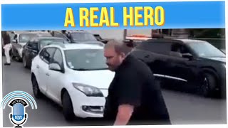 When ProtestorsBlock Traffic, People Take Matters into Their Own Hands