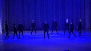 Танцевальный номер "Люди в черном" Evolvers DAnce School