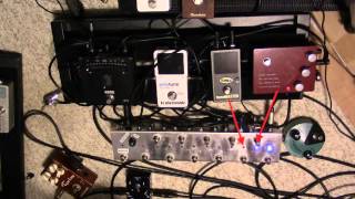 T-Rex Tunemaster tuner clean boost vs klon ktr