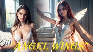 AI Art 4k! Heavenly Photoshoot "angel wings"