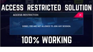 Join Clubs or Play Multiplayer on Access Restriction in Asphalt 9