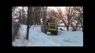 К-700 пробивает дорогу, k-700 offroad)))