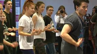 Танцор Андрей Драгунов провел инклюзивный мастер-класс