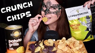 АСМР НЕОБЫЧНЫЕ ЧИПСЫ *Хрустящие ЗВУКИ ЕДЫ*/ASMR Mukbang CHIPS *CRUNCH EATING SOUNDS*