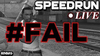 ? GTA San Andreas - NMG - SPEEDRUN #Fail