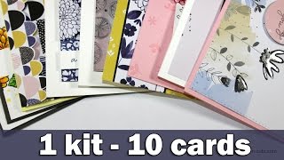 1 kit - 10 cards | SSS July 2016 card kit