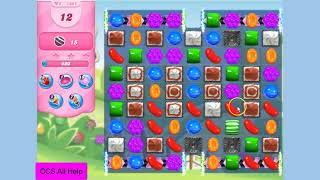 Candy Crush Saga Level 1321 15 moves NO BOOSTERS
