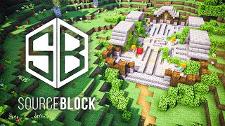 SourceBlock Minecraft SMP Ep. 13 Building a PVP Dōjō