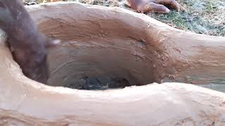 Amazing  Trap- Smart Boy Build Fish Trap By Muddy soil With Fishing Bait ..