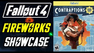 Fallout 4 Contraptions DLC - FIREWORKS SHOWCASE - CHANGE THE WEATHER - CALL REINFORCEMENTS