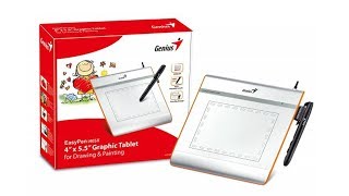 unboxing Genius EasyPen i405X 4 x 5.5 inch Graphic Tablet