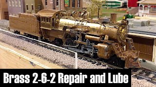 Brass 2-6-2 MDC Steam Locomotive Repair & Lube