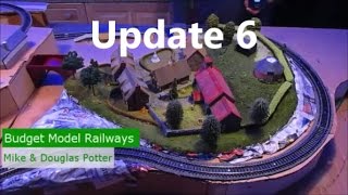 Roselands Hill Exhibition Layout - Update 6 The Village + OO9 Diesel Loco - 120 Days To Go!