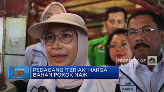 Pedagang 'Teriak' Harga Bahan Pokok Naik