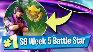 WEEK 5 Secret Battle Star Season 9 LOCATION Fortnite Loading Screen #5 (Hidden Banner & Fortbytes