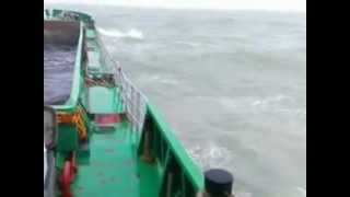 ship at open sea
