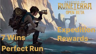 Expedition Rewards for a perfect run - Legends of Runeterra Open Beta