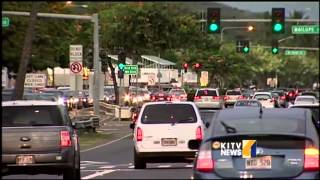 Water main break keeps traffic stuck for hours