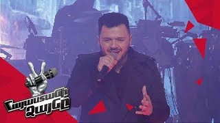 Artem Akopov sings ‘Разведи огонь’ - Knockout – The Voice of Armenia – Season 4