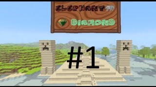 Minecraft Custom Map: Elefant Diamanten - Del 1