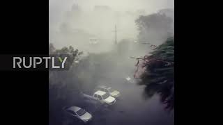 USA: Hurricane Ida brings heavy winds, rain to New Orleans suburb