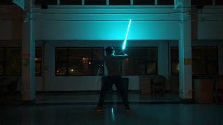 SaberForge Archon 12w+ Cyan in the Dark
