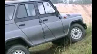 Тест "UAZ Hunter vs Land Rover Defender 90, часть 2"