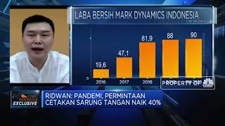 Pandemi, Produksi Cetakan Sarung Tangan MARK Capai 1,4 Juta /Bulan