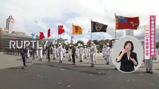 Taiwan: We will not 'bow' to China - President Tsai Ing Wen during National Day celebration