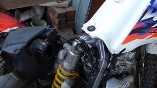 Карбюратор PD79 на Honda XR250 внутрияпонской версии