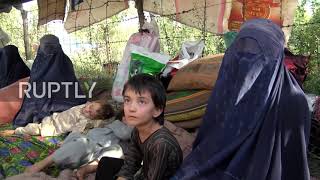 Afghanistan: Displaced families set up camp in Kabul park amid Taliban advances