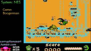 Boogerman (NES) Corruptions