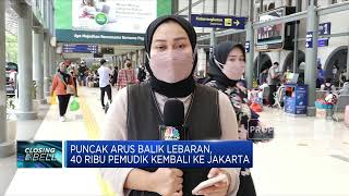 Puncak Arus Balik Lebaran, 40 Ribu Pemudik Kembali Ke Jakarta