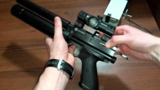 PCP 1377 5.5mm jsb heavy airgun pistol
