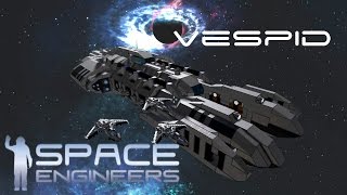 Space Engineers Spotlight - 'Vespid Support Carrier' By Dark Lord