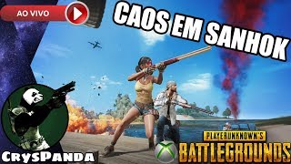 PUBG XBOX ONE AO VIVO - CAOS EM SANHOK   - VERSÃO 1.0 XBOX ONE X