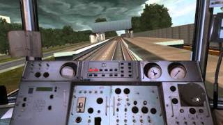 Budapest metro line 2 in Trainz 2012 -- Test Driving