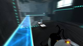 Portal 2 | Dynamic Super Resolution Demonstration - 48 FPS