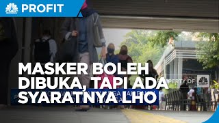 Boleh Tak Pakai Masker di Luar Ruangan, Tapi Ada Syaratnya