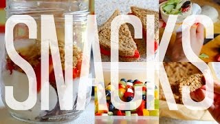 Tipy na svačiny | Snacks ideas