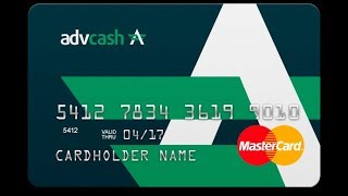 Registration of electronic wallet: Adv cash.