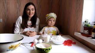 Детская передача " Готовим вместе" Песочное печенье в форме зверюшек. Children's program