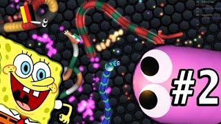 Slither io ИГРАЕМ онлайн - Губка Боб, Змея - Какашка, и другие веселые СКИНЫ СЛИЗЕРИО #2