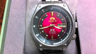 Vintage Orient SK Crystal 21 Jewel Automatic Watch