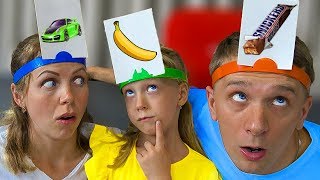 Мама Придумала НОВЫЙ ЧЕЛЛЕНДЖ КТО Я? Семейная Игра от Family Box для Детей For kids